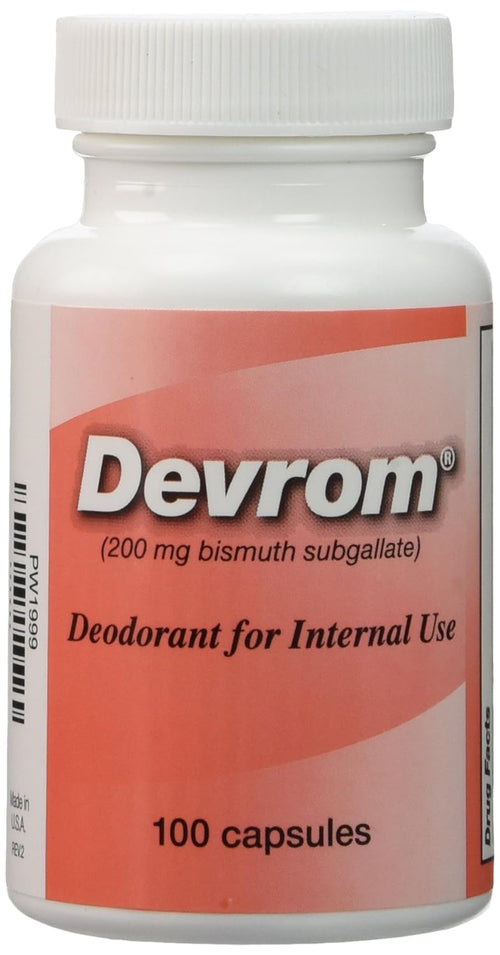 Devrom Tablets (Internal Deoderant)200MG 100chewable tablets