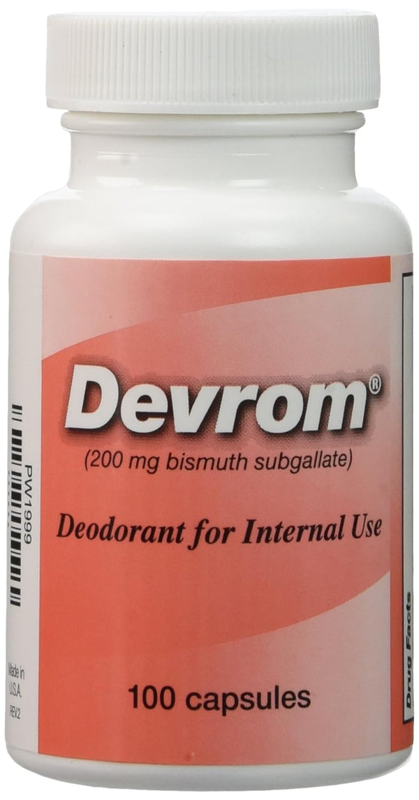 Devrom Tablets (Internal Deoderant)200MG 100chewable tablets